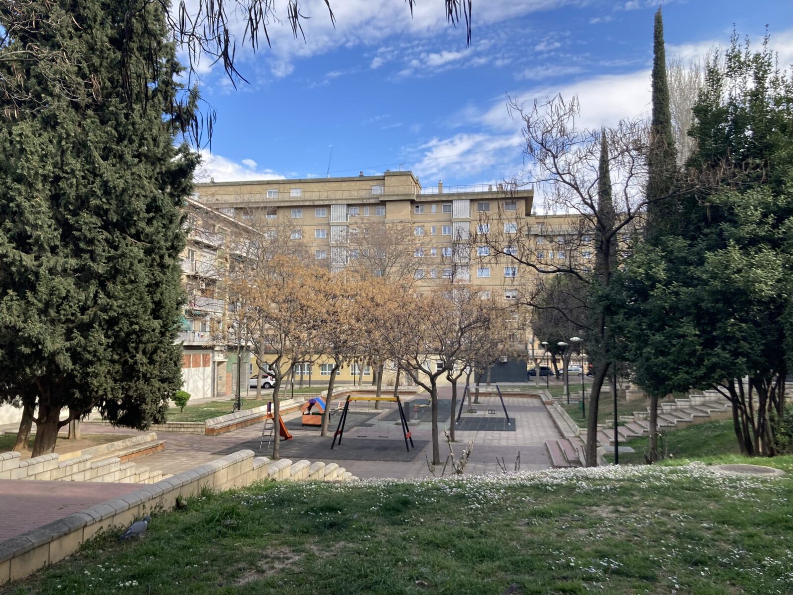 Barrio las Nieves. Plaza Nuestra Señora de las Nieves